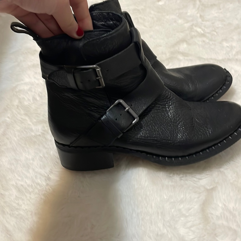 Black boots